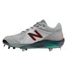 Crampons de baseball NB Low Gris/Blanc L3000AS5 - Baseball 360