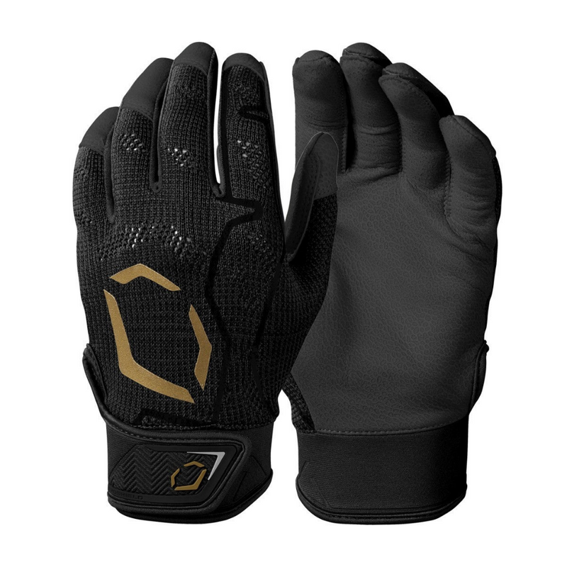 Gants de frappe adultes Evoshield Pro-SRZ Noir WB5711801 - Baseball 360