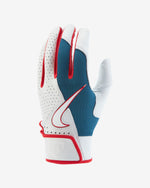 Gants de combat Nike Trout Elite 2.0 Blanc - Royal - Rouge