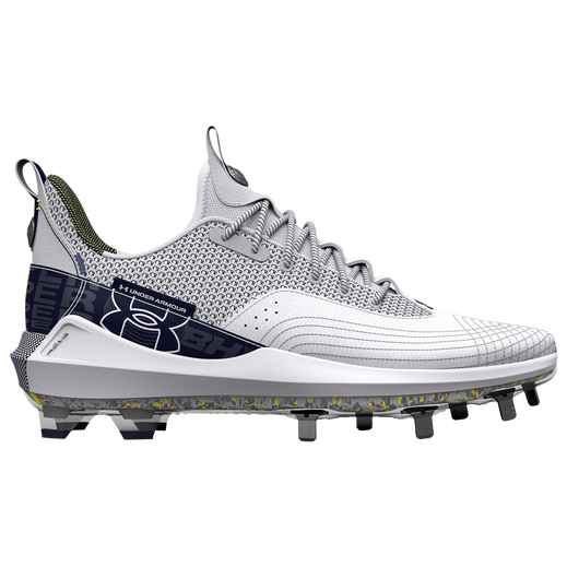 Crampons de baseball UnderArmour UA Harper 7 Low ST Metal pour hommes, Navy 3025582-401 7