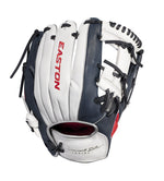 Easton Tournament Elite Baseball Glove Youth 11 1/2" White/Navy/Red TEB115I